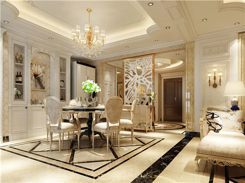 璽云臺196平米歐式裝修效果圖 璽云臺196平米歐式裝修效果圖