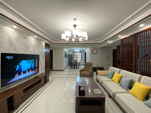 實景拍攝丨璽云臺170平米新中式風格裝修實景圖 實景拍攝丨璽云臺170平米新中式風格裝修實景圖