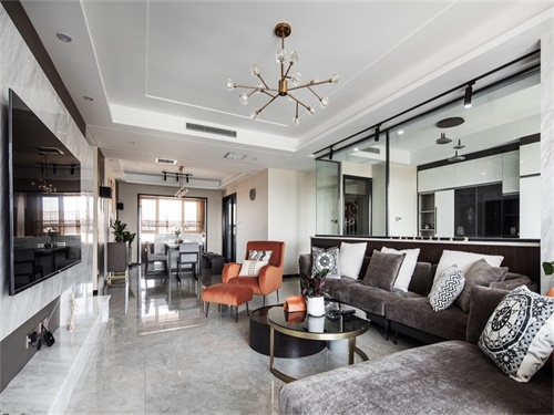 實(shí)景拍攝丨濱河壹號 160㎡現(xiàn)代輕奢裝修實(shí)景圖 實(shí)景拍攝丨濱河壹號 160㎡現(xiàn)代輕奢裝修實(shí)景圖