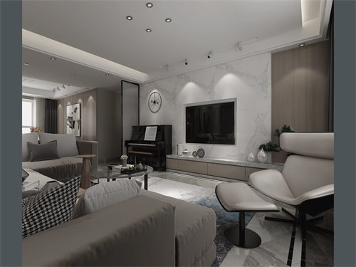 璽云臺175平米極簡風格效果圖 璽云臺175平米極簡風格效果圖