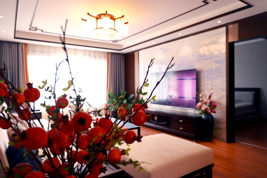 實景拍攝丨世茂世悅府131㎡新中式裝修實景圖 實景拍攝丨世茂世悅府131㎡新中式裝修實景圖