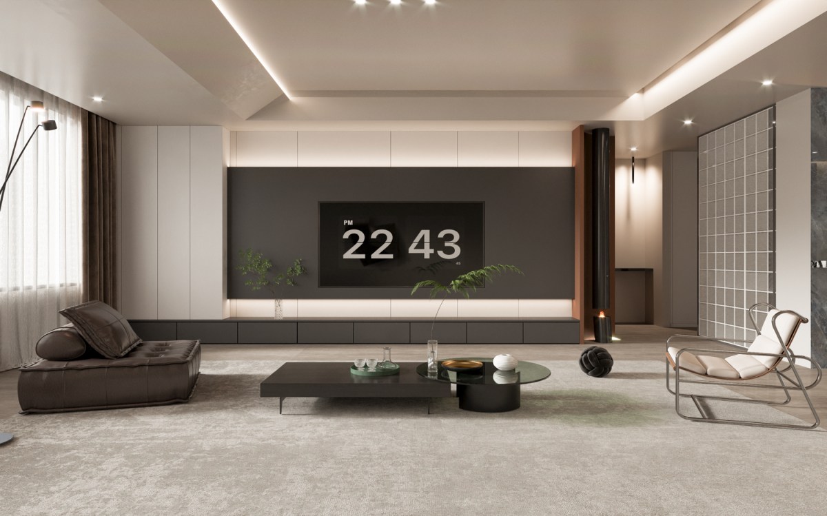 中海九樾 203平米現(xiàn)代簡約風(fēng)格效果圖 中海九樾 203平米現(xiàn)代簡約風(fēng)格效果圖