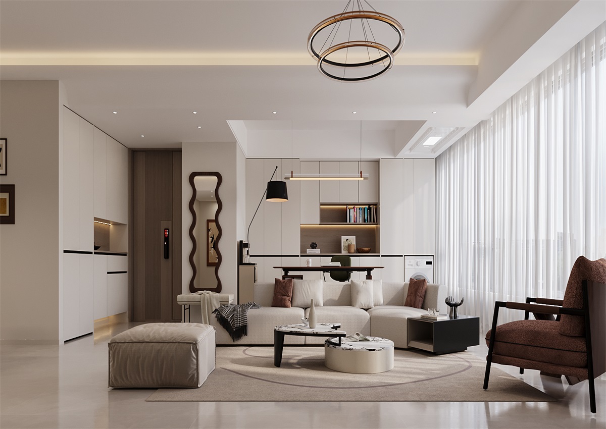 中海尚學府135㎡ | 為什么都喜歡奶油風？看完她家我知道了