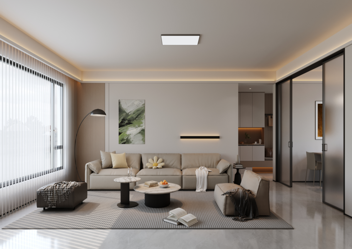 泰雲庭 | 簡約≠簡陋，143㎡現代簡約風把松弛感直接拉滿！