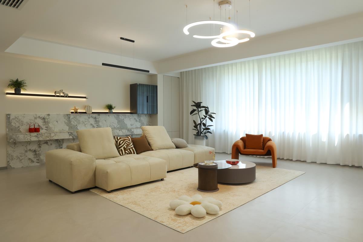 實(shí)景 | 這屆年輕人究竟有多會??？131㎡現(xiàn)代風(fēng)婚房，審美+功能雙雙在線！