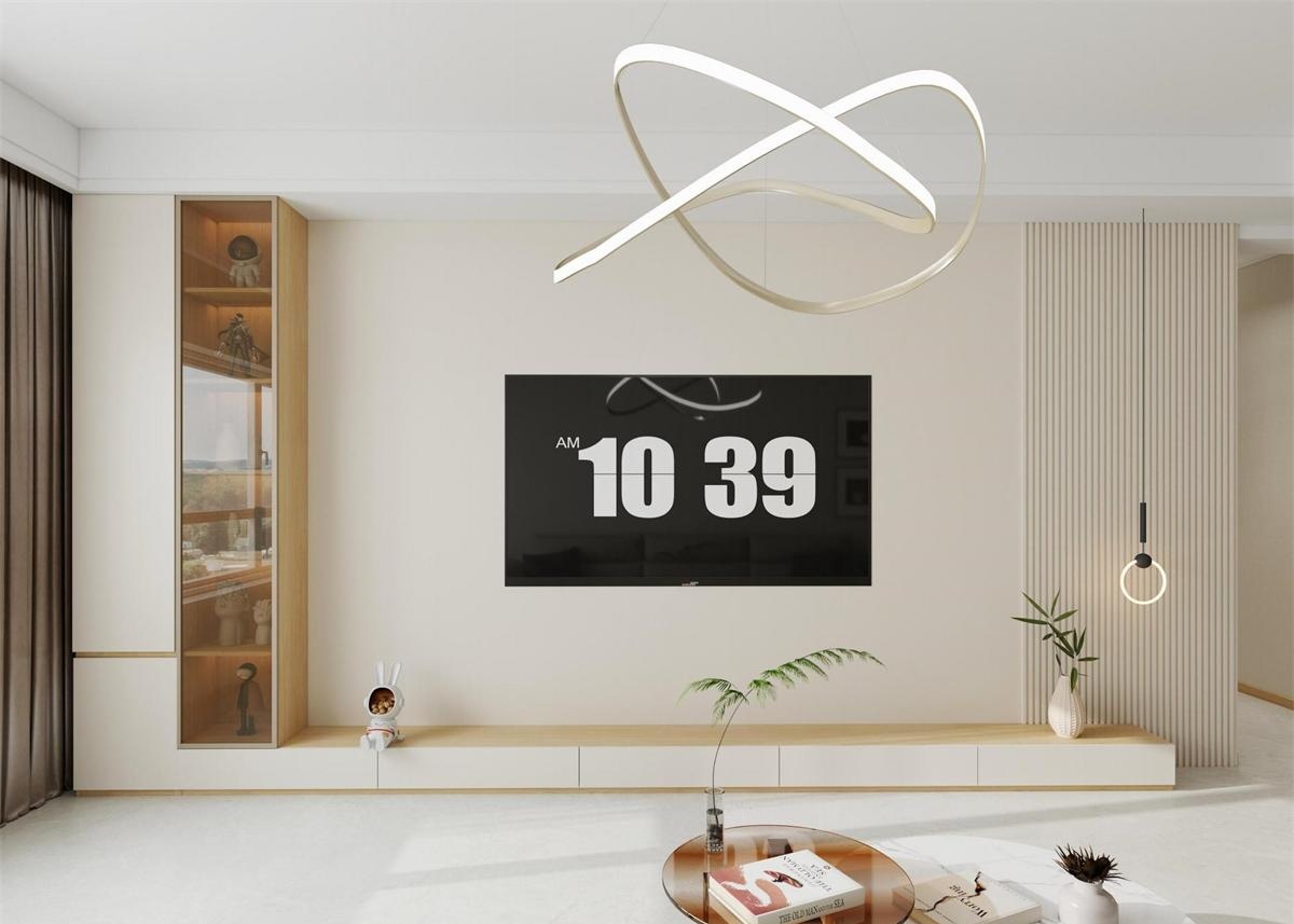 魯銀瀧璽126㎡ | 溫柔感溢出屏幕！『簡(jiǎn)約+奶油』看一百遍也不膩