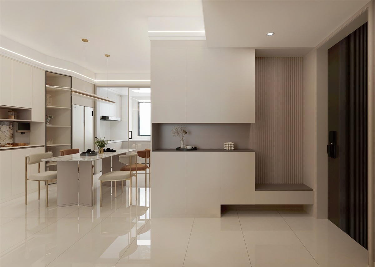 中海河山郡 | 聽勸！裝修少看點(diǎn)網(wǎng)紅設(shè)計(jì)，119㎡簡約風(fēng)小家溫馨又耐看！