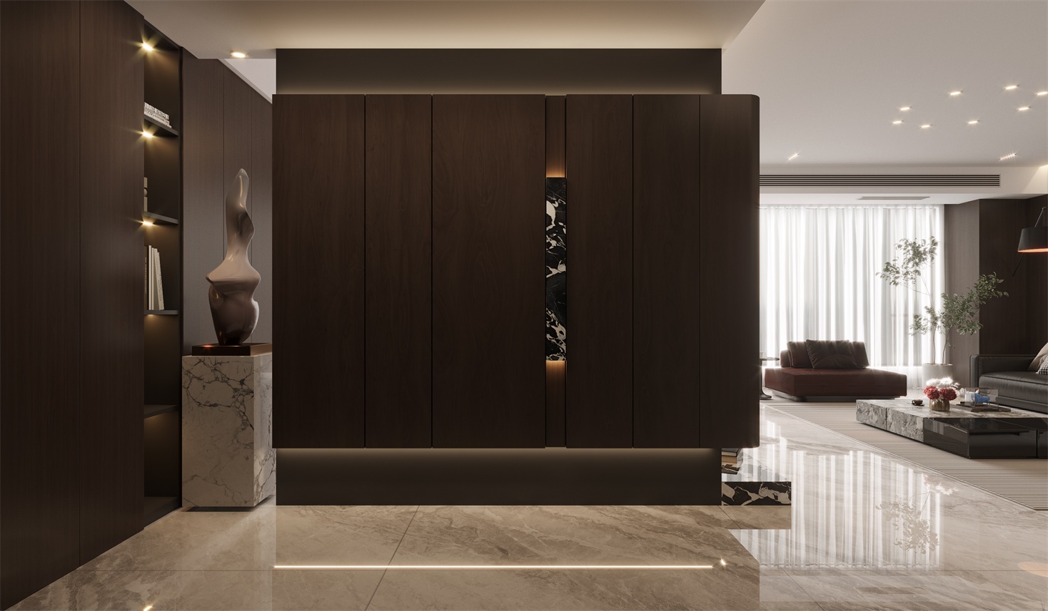 中海海樾133㎡ | 意式極簡(jiǎn)風(fēng)又殺回來了！這高級(jí)感我真拒絕不了~