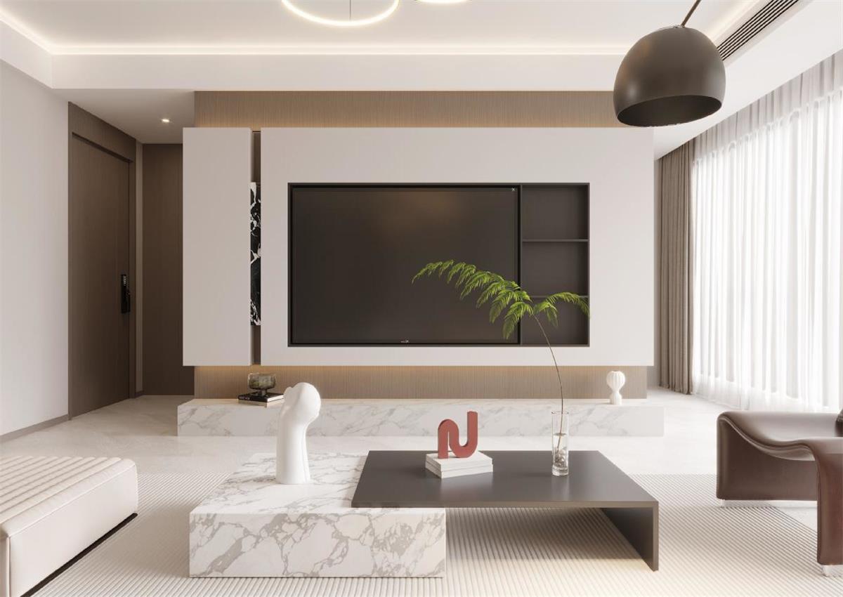 萬科錦曜143㎡ | 中性色調(diào)的自然風(fēng)之家，慢生活的氛圍徹底治愈我了！