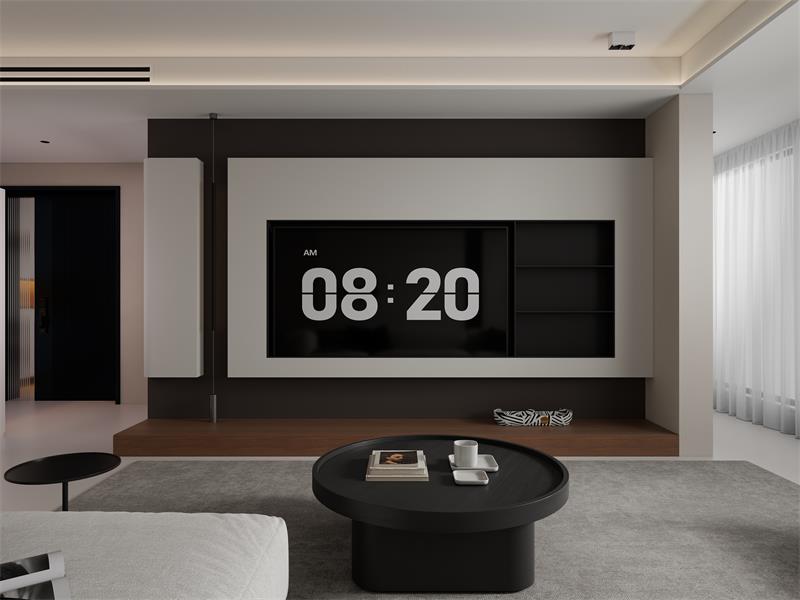 北郡府136㎡ | 不跟風(fēng)、不網(wǎng)紅，這個(gè)高智感的意式極簡(jiǎn)家，百看不厭！